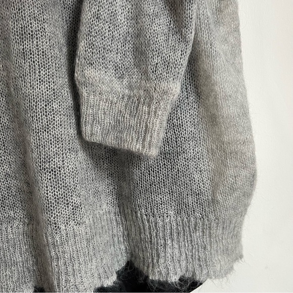 MAISON Martin MARGIELA
Web Knit Wool Mohair Sweater size Small Gray - Picture 8 of 14